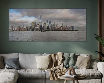 Skyline von Downtown Manhattan von Karsten Rahn