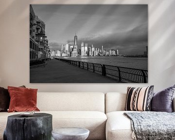 Skyline von Downtown Manhattan von Karsten Rahn