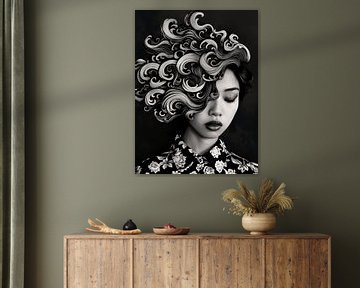 Curls of the Orient by PixelMint.