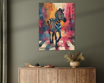 Zebra at a Crossing by Studio Ypie