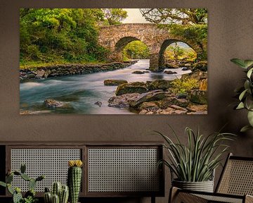 Le vieux pont Weir sur Henk Meijer Photography