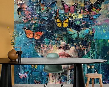 Schmetterlinge von Blickfänger Gemälde