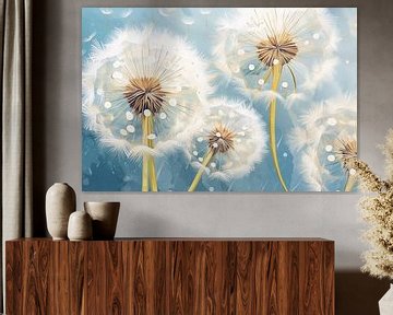 Dandelions van Koffie Zwart