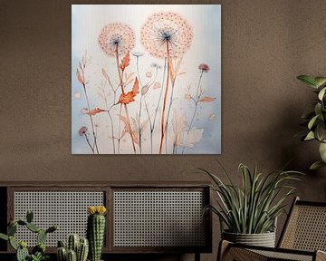 Dandelions van Koffie Zwart