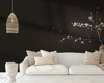 Still life with flowers. Blossom. Panorama. New Masters. by Alie Ekkelenkamp