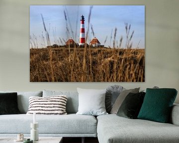 Westerheversand lighthouse by Frank Herrmann