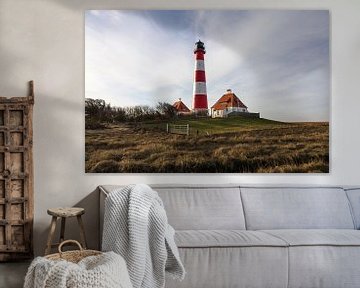 Westerheversand lighthouse by Frank Herrmann