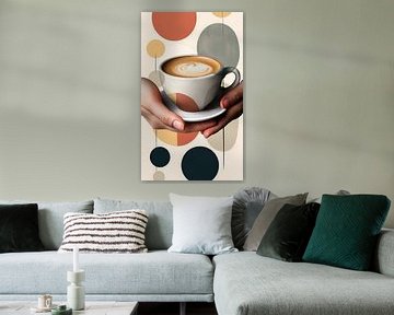 Retro Art Coffee von Marja van den Hurk