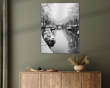 Haarlem: Bakenessergracht winter morning 2. by OK