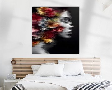 Blurred Flowers van FoXo Art