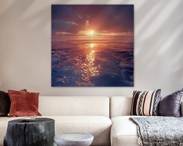 Himmelsfarben am Meer