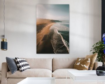 Promenade sur la plage en Australie