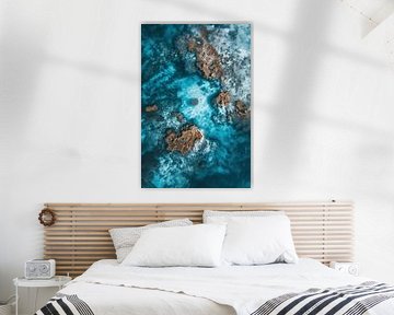 L'azur vu d'en haut