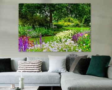 Merriments Gardens, East Sussex, England von Lieuwe J. Zander