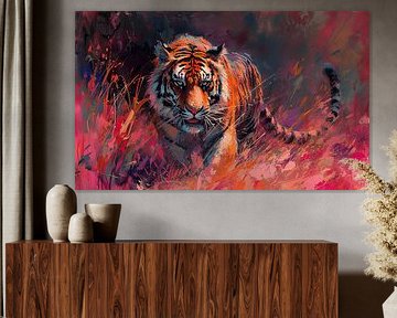 Neon Tiger | Neon Jungle Sovereign by Art Whims