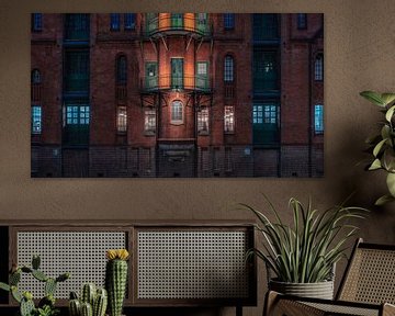 Speicherstadt, Hamburg von Photo Wall Decoration