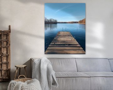 Ciel bleu, eau claire