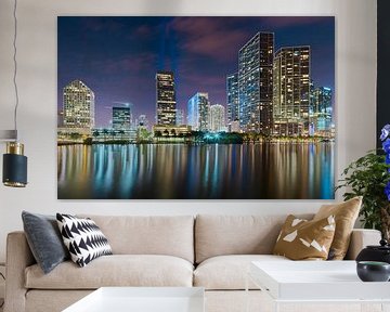 Brickell Skyline, Miami von Mark den Hartog