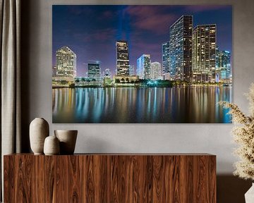 Brickell Skyline, Miami von Mark den Hartog