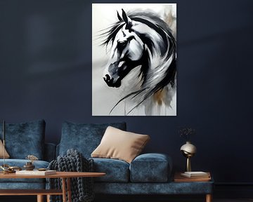 Paard | Kijk vooruit van Art Twist by M