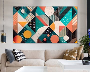 Shapes and patterns with colours by Mustafa Kurnaz