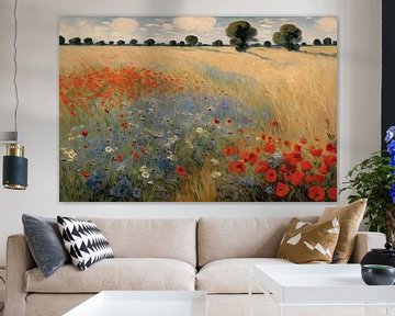 Poppies and cornflowers by NTRL-S