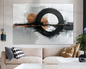 Cirkel, modern en abstract van Studio Allee