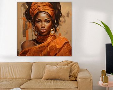 Femme africaine sur Cafe Noir