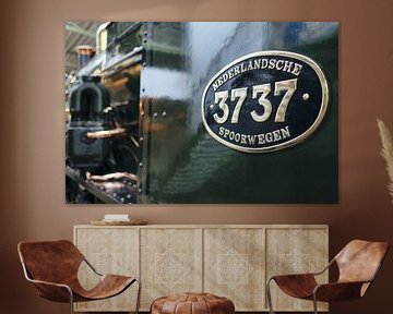 NS steam locomotive 3737 by PixelPower