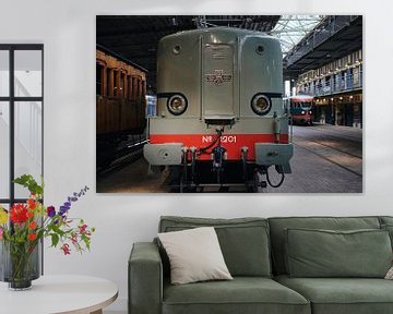 Imposante neus locomotief NS 1201 van PixelPower
