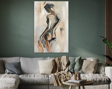 Vrouw abstract van Imagine