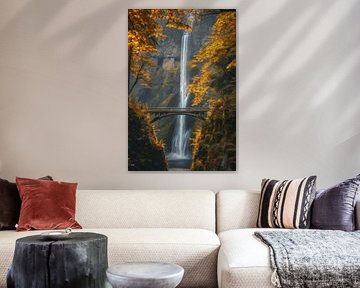 Chute d'eau dans l'Oregon