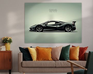 Ferrari 488 Pista by Ahmad Automotive