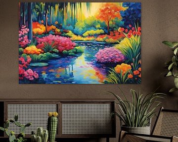 Natural Embrace - The Dream Pond by Artsy Inventor