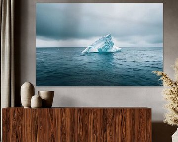 Bevroren oceaanwonderen van fernlichtsicht