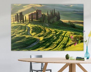 Aurore sur la Toscane