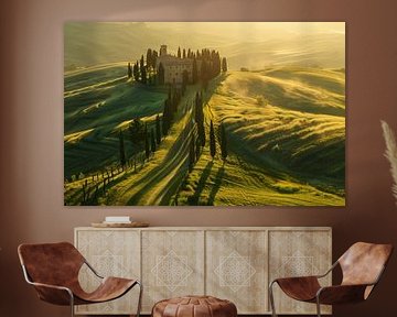 La magie de la lumière en Toscane