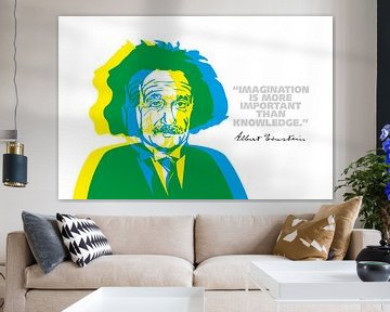Albert Einstein Quote van Harry Hadders