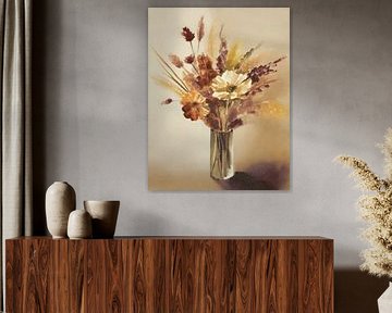 Blumenstrauß aus Trockenblumen