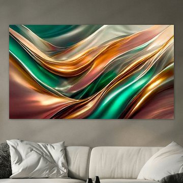 Vloeistof met verschillende kleuren