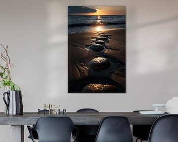 Stenen naar de zee