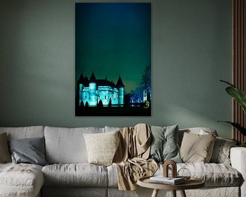 Kasteel de Haar tijdens de Lumineuze nachten van Jos van den berg