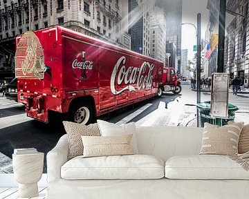 New York Coca Cola Truck von John Sassen