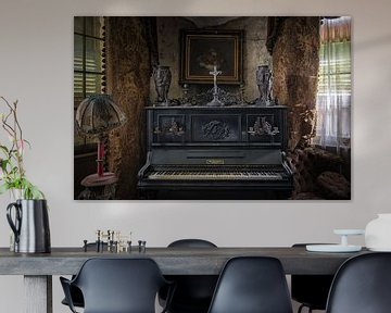 Maison with piano France by PixelDynamik