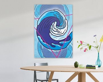 SPIRAL SEA WAVES by Taufan Heriyansyah