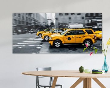 New Yorker "Gelbes Taxi" von John Sassen