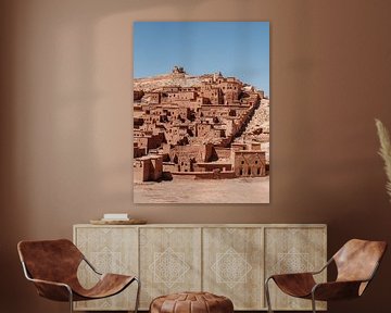 Aït-Ben-Haddou au Maroc sur Dayenne van Peperstraten