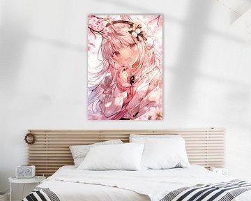 Sakura schattige anime van P U F F Y