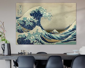 Die große Welle von Kanagawa, Hokusai