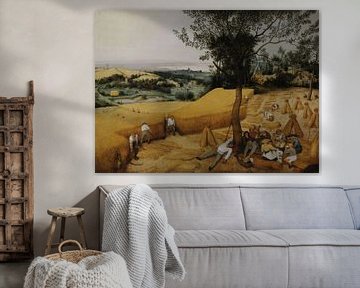 Die Kornernte (Hochsommer), Pieter Brueghel der Ältere
